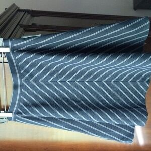 NWT Pinstripe A-line. Miss Patina Large